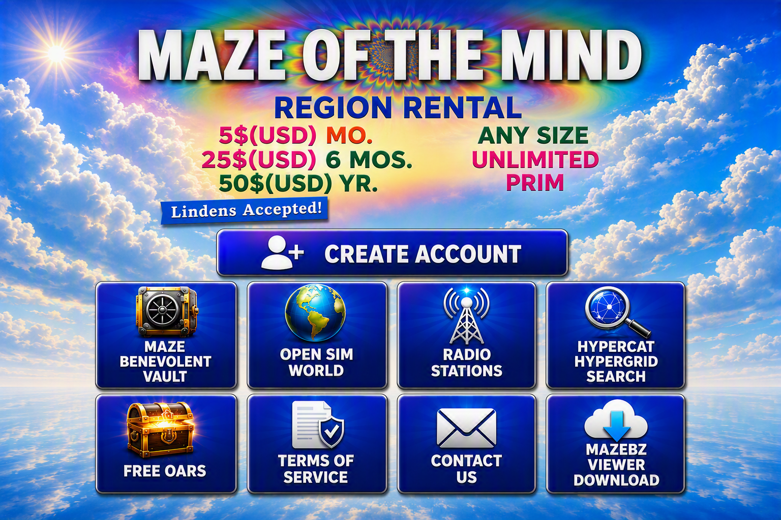 Maze of the Mind Grid